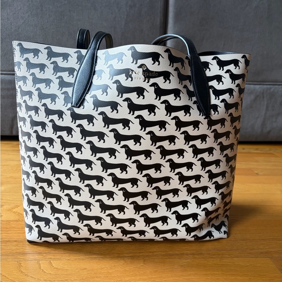 Kate Spade Reversible Dachshund Tote - Picture 3 of 7